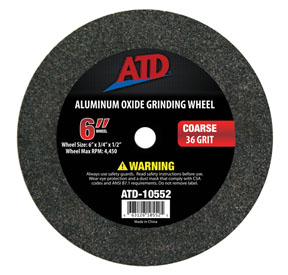 ATD Tools ATD-10552 Replacement 6 In. Coarse Grit Grinding Wheel