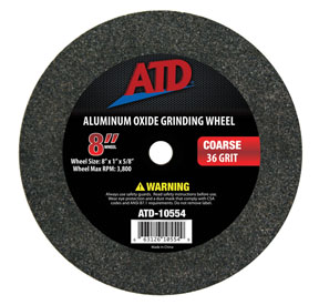 ATD Tools ATD-10554 Replacement 8 In. Coarse Grit Grinding Wheel