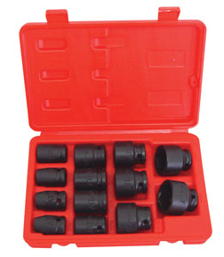 ATD 13-Piece 1/2-inch Drive 6 Point SAE Standard Impact Socket Set