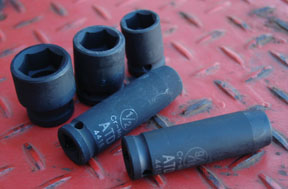0.5 In. Drive 6-Point Deep Metric Impact Socket - 21 mm