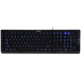 Picture of A4tech KD-600L Black USB Blue L.E.D. Illuminated Keyboard