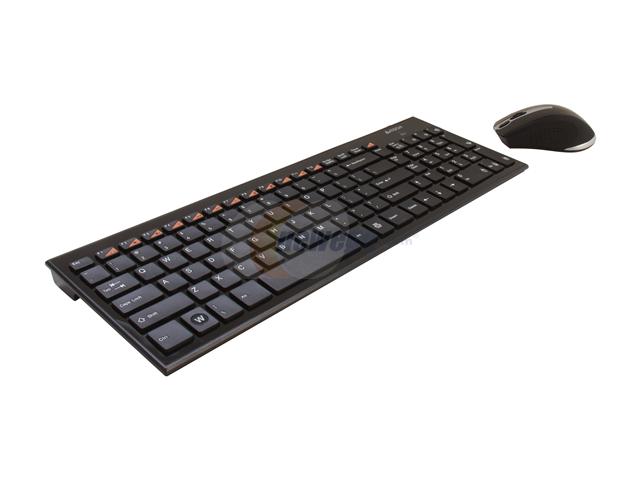 Picture of A4tech 9500H 2.4 GHZ Pinpoint Optic Engine USB Mouse and Wireless Keyboard