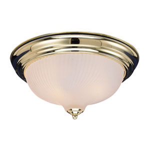 Picture of Design House 502153 2-Light Ceiling Mount&#44; Polished Brass Finish