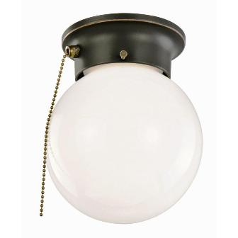 Picture of Design House 519264 1-Light Ceiling Mount Globe Light with Pull Chain