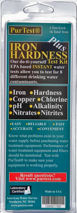 Picture of PurTest PO301 Iron Hardness Plus Test PB Format