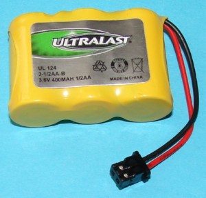Picture of Ultralast 3-1-2AA-B Replacement Panasonic KX-A36 Cordless Phone Battery