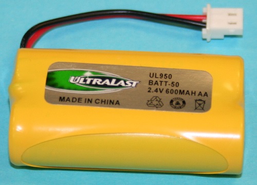Picture of Ultralast BATT-50 Replacement Sony BP-T50 Cordless Phone Battery