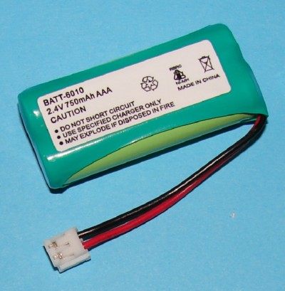 Picture of Ultralast BATT-6010 Replacement AT&T BT-184342 Cordless Phone Battery