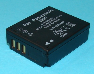 Picture of Ultralast CAM-S007 Replacement Panasonic CGA-s007 Digital Camera Battery