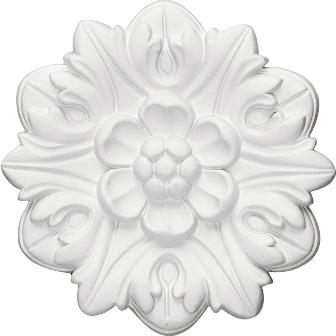 Picture of Ekena Millwork ROS07X07KE 7.62 In. OD X 1.37 In. P Architectural Kent Rosette