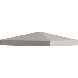 Picture of Ekena Millwork PT06X01PE 6.5 In. W X 1.5 In. H- Architectural Post Top Peaked