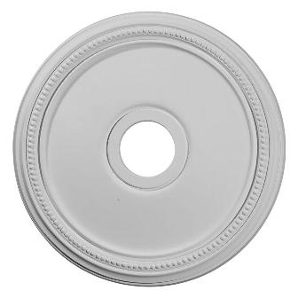 Picture of Ekena Millwork CM18DI 18 in. OD x 3.62 in. ID x 1.12 in. P Architectural Accents - Diane Ceiling Medallion