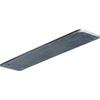 Picture of Ekena Millwork BKTM03X12LOCRS 3 in. W x 12 in. D Logan Hidden Support Bracket with 8 in. Support Depth- Steel