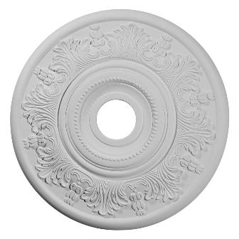 Picture of Ekena Millwork CM20VI 20 in. OD x 3.62 in. ID x 1.50 in. P Architectural Accents - Vienna Ceiling Medallion