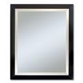 Alpine Fine Furniture 4414 Carson Black and Silver 29 ft. x 35 in. Framed Mirror with 1 in. Bevel Alpine Fine Furniture 4414 Carson Black and Silver 29 ft. x 35 in. Framed Mirror with 1 in. Bevel
