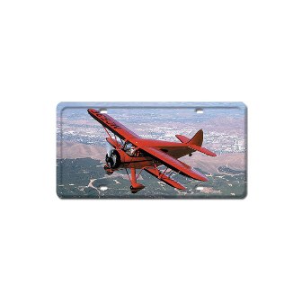 LP050 Waco Ecg-8 Aviation License Plate