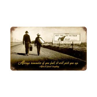 Past Time Signs PTS436 Remember Pick You Up Humor Vintage Metal Sign