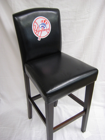 Picture of Imperial 612001 New York Yankees Pub Chair&#44; Set Of 2 By MLB Furniture