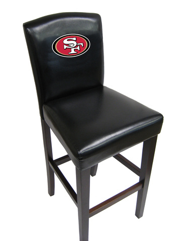 Picture of Imperial 611005 San Francisco 49Ers Pub Chair&#44; Set Of 2 By NFL Furniture