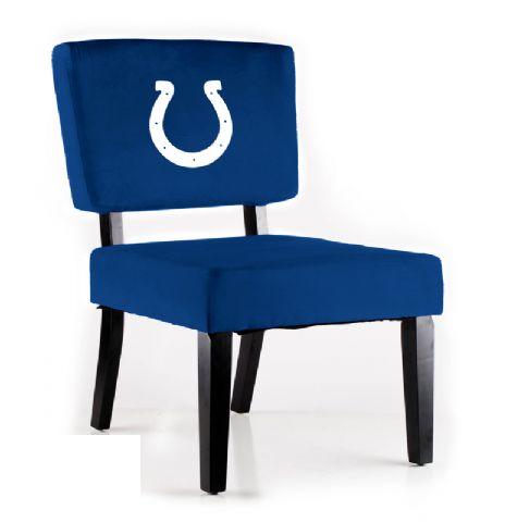 Picture of Imperial 761022 NFL Indianapolis Colts Accent Chair