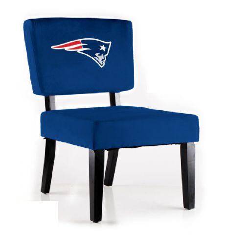 Picture of Imperial 761011 NFL New England Patriots Accent Chair