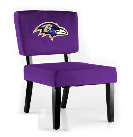 Picture of Imperial 761025 NFL Baltimore Ravens Accent Chair