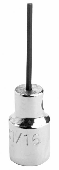 PO47701-8 0.25 in. Drive 0.13 Hex Bit Socket