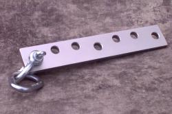 Pull-It Corp PU4047 Draw Bar With Shackle and Oval Loop