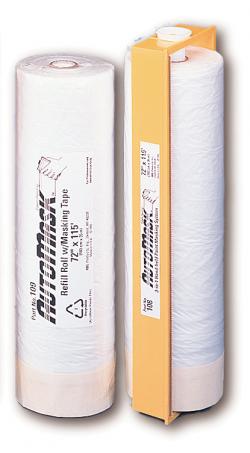RB109 Auto Mask 72 in. X 115 Roll & Tape