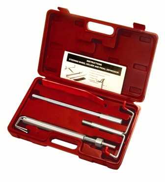 S and G Tool Aid Steering Wheel Holder and Pedal Depressor