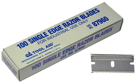 Picture of S and G Tool Aid SG87960 Single Edge Razor Blades 100 Box
