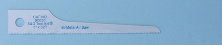 S and G Tool Aid SG90030 5 Pack Recipro Air Saw Blade Scroll3 X 32T