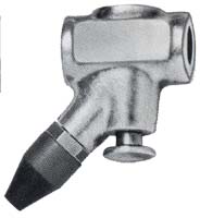 Inline Blow Gun - Blue - Compact Design - Durable Rubber Nozzle