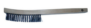 Wire Brush - Steel - 13-0.53 x 19 Rows - Durable Cleaning Tool