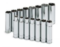 SK1945 Set Socket 0.5 Drive Deep 6Pt 15 Piece