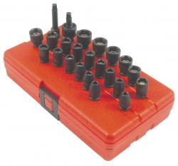 Socket 0.25 in. Dr Magnetic 23 Piece Set