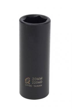 0.5 in. Drive 23 mm. 6 Point Deep Impact Socket
