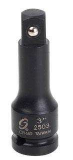 Sunex SU2503 0.5 in. Drive 3 in. Impact Extension Bar