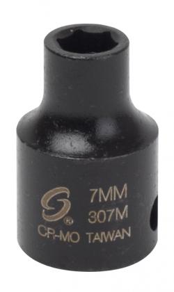 0.38 Drive 7mm 6 Point Impact Socket