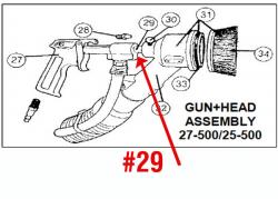 Picture of Uni-Ram UN52-055 Steel Blast Nozzle 0.75 in. For Ur007