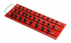 Durston Manufacturing VIV555 Socket Rack 3 Tray Metal - 30 Studs