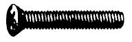WE2527 Mirror and Roof Rack Screw, 25 Pack