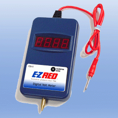 Picture of E-Z Red EZEZ612 Digital Volt Meter 4.99 To 19.99 Vlt
