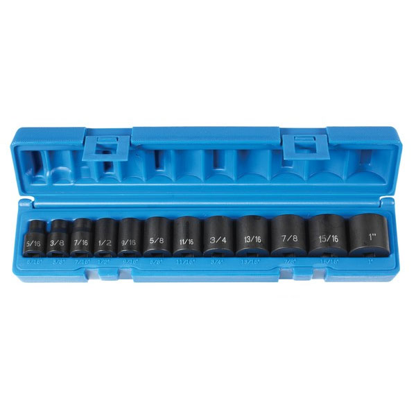 Plus Metric 0.38 in. Drive Standard 13 Piece Set