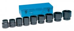 GP9159 1 in. Drive 9 Piece Standard Jumbo Set