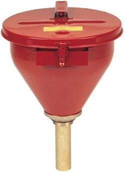 Justrite Manufacturing JT08207 Safety Drum Funnel Assembly With 6 in. Arrestor