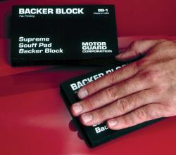 Motor Guard MCBB1 Backer Block Scuff Pad - Hard, Each