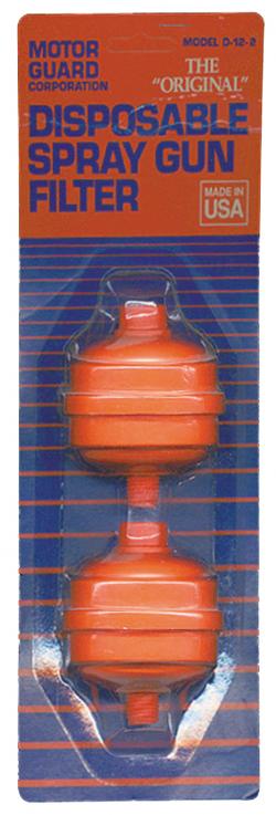 Motor Guard MCD-12-2 Plus Paint Spray Gun Filter 2 Pack