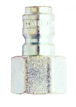 , 0.38 in. Female Straight Through Plug
