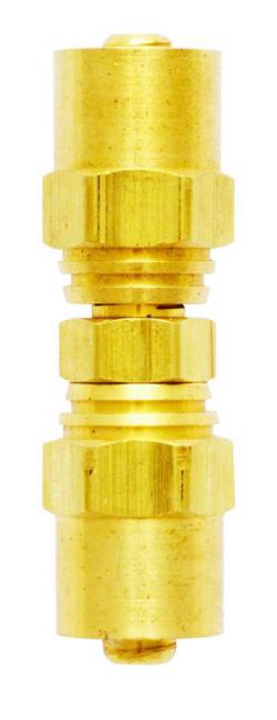 Re-usable Brass Hose Fitting Mender - 0.25 x 0.56 in. Id